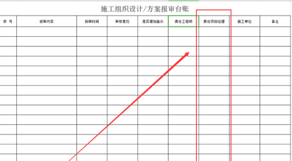 资料员日常做的几个台账